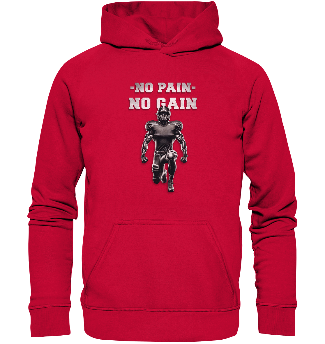 No Pain No Gain Metal - Basic Unisex Hoodie