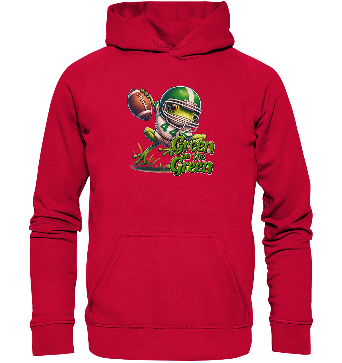 Green Frog - Basic Unisex Hoodie