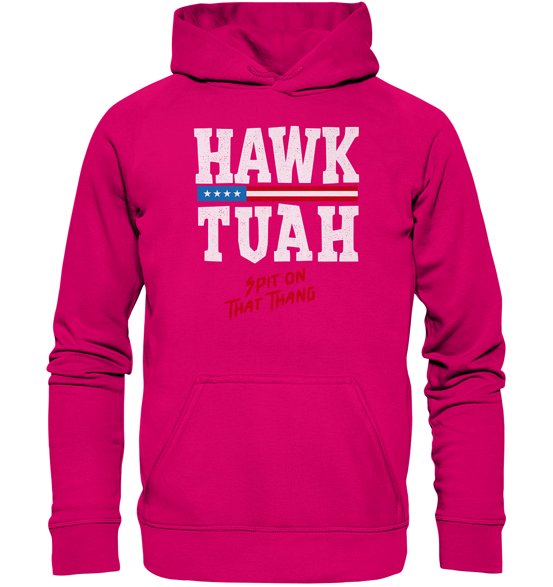 Hawk Tuah White - Basic Unisex Hoodie
