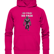 No Pain No Gain Metal - Basic Unisex Hoodie