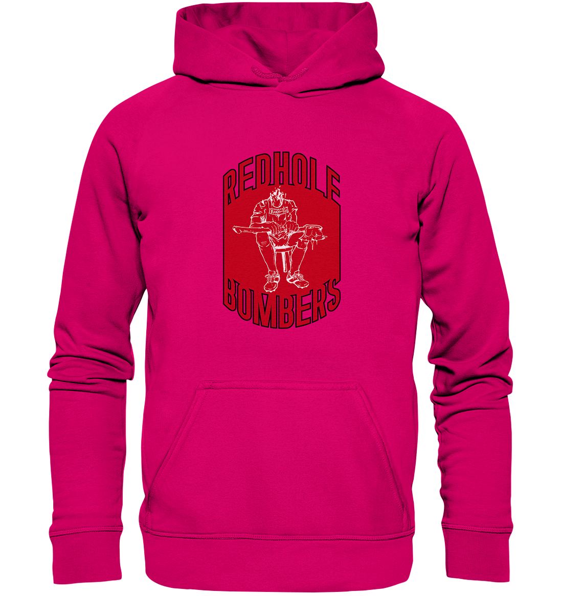 Göppingen Red Hole Bombers - Basic Unisex Hoodie