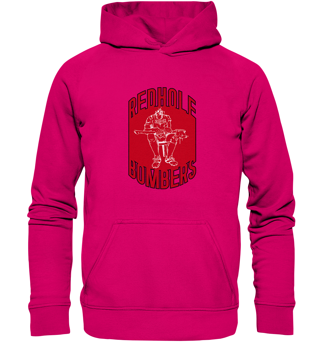 Göppingen Red Hole Bombers - Basic Unisex Hoodie