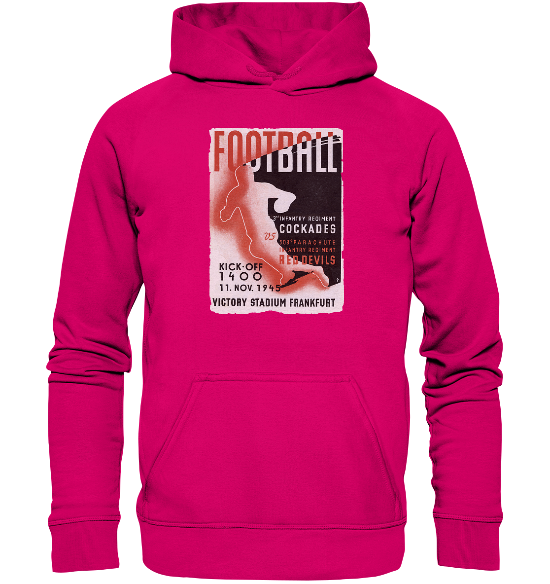 Red Devils Frankfurt 1945 - Basic Unisex Hoodie