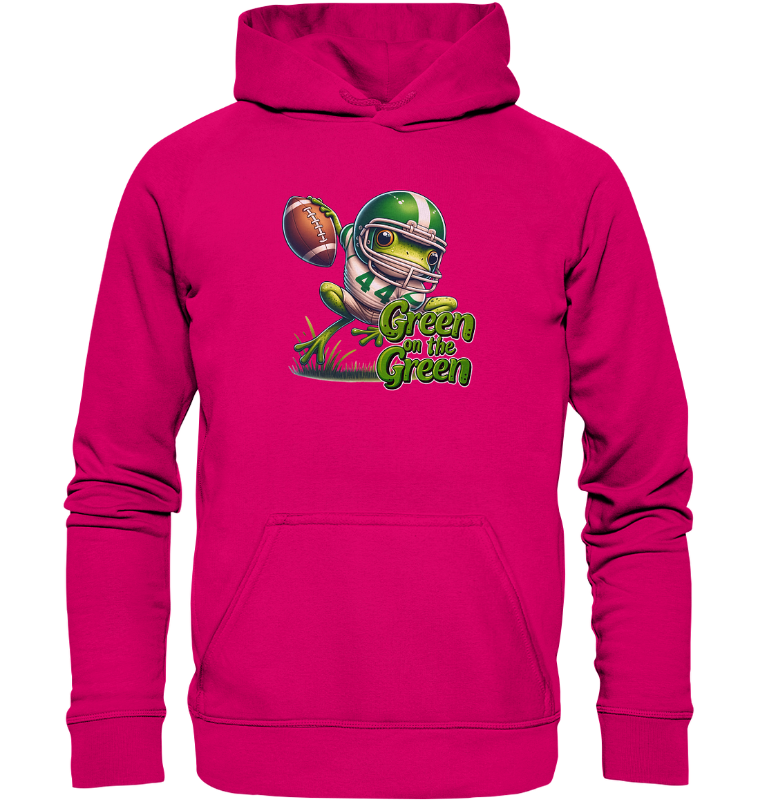 Green Frog - Basic Unisex Hoodie