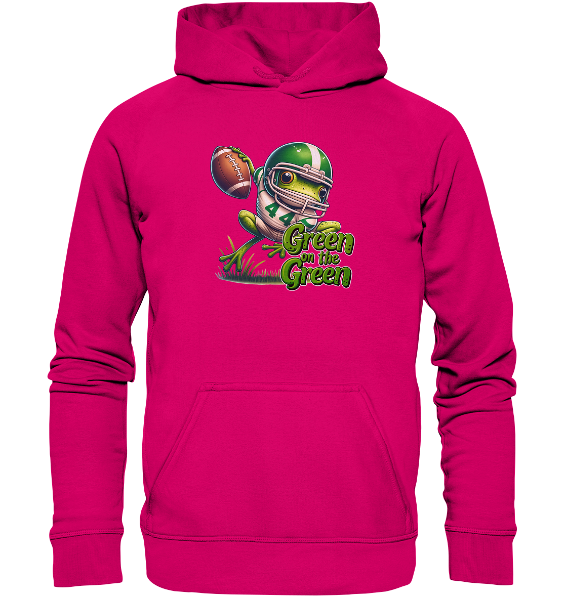 Green Frog - Basic Unisex Hoodie