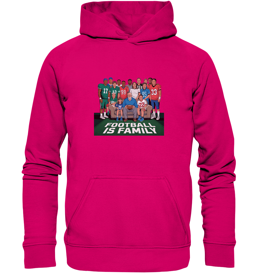 Football is Family - Basic Unisex Hoodie