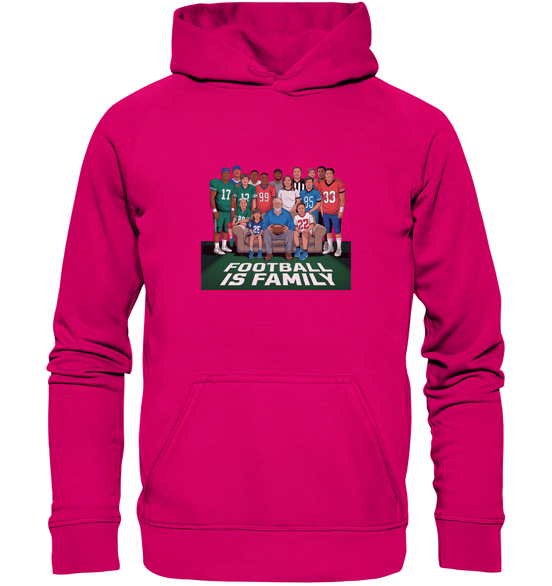 Football is Family - Basic Unisex Hoodie