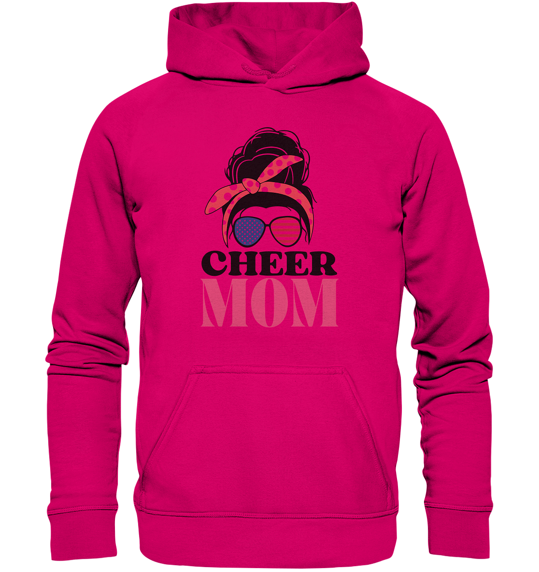 Cheer Mom Sunglases - Basic Unisex Hoodie