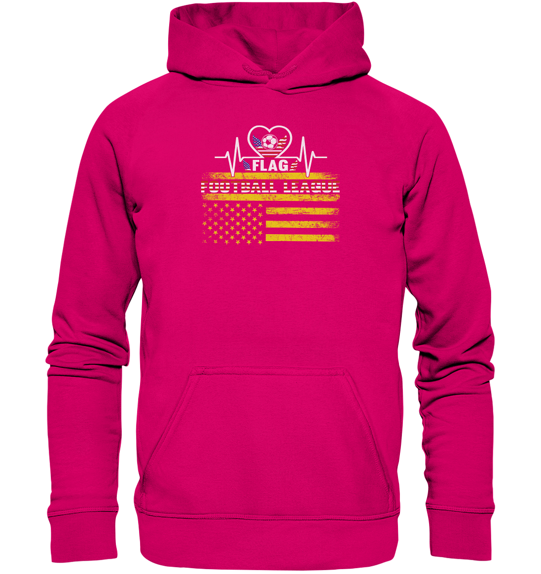 Flag Football League - Basic Unisex Hoodie