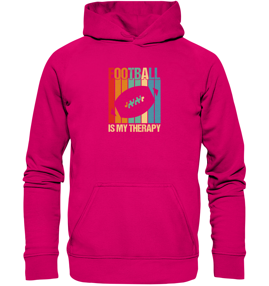 Football is my Therapy - Basic Unisex Hoodie