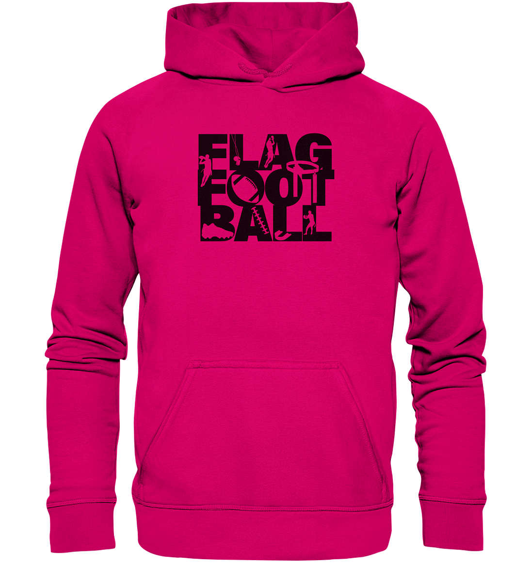 Flag Football - Basic Unisex Hoodie