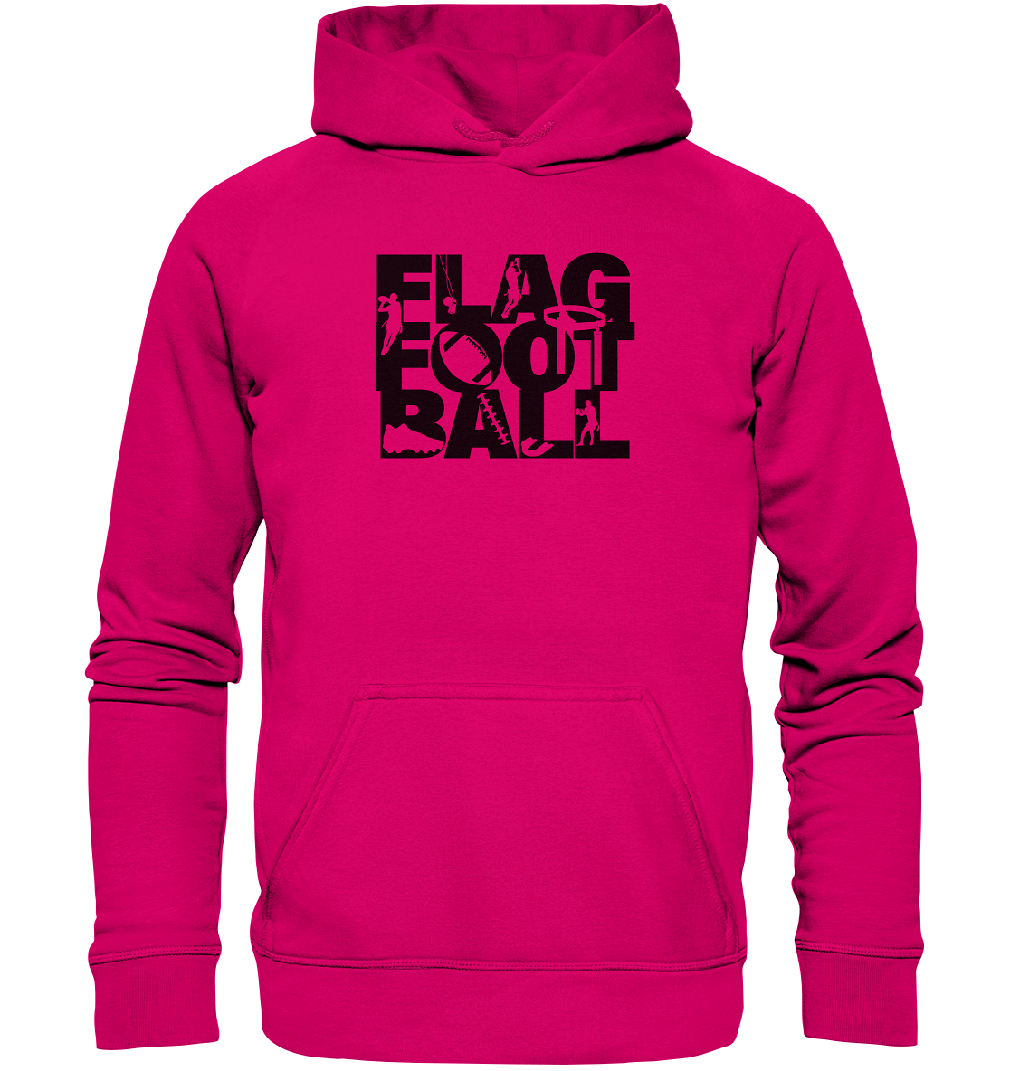 Flag Football - Basic Unisex Hoodie