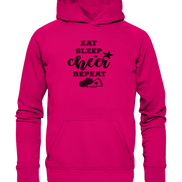 Eat Sleep Cheer Repeat - Basic Unisex Hoodie