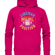 Lineman Brick Wall - Basic Unisex Hoodie