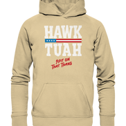 Hawk Tuah White - Basic Unisex Hoodie