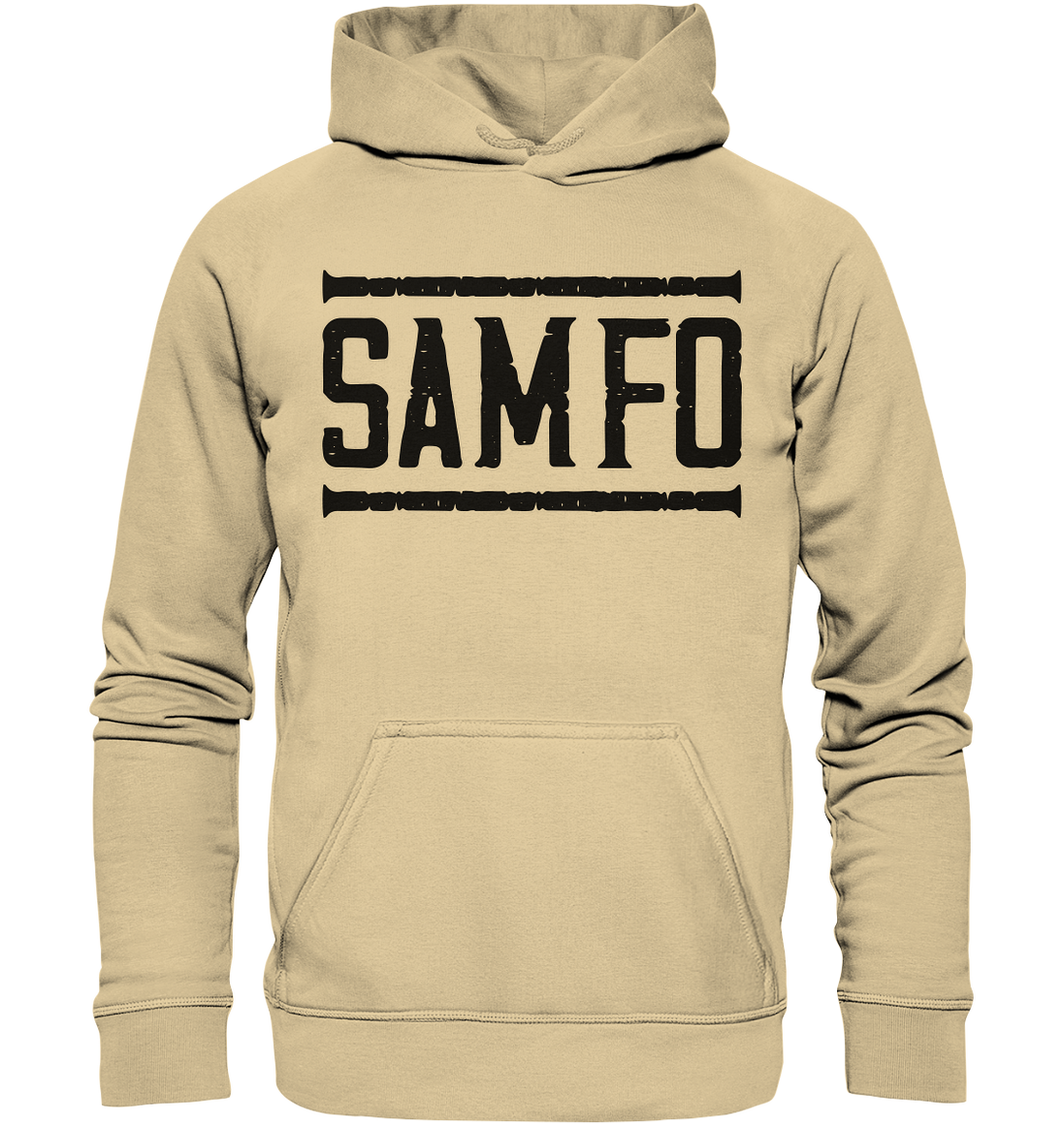 SAMFO black - Basic Unisex Hoodie