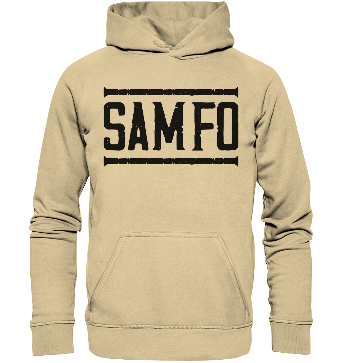 SAMFO black - Basic Unisex Hoodie