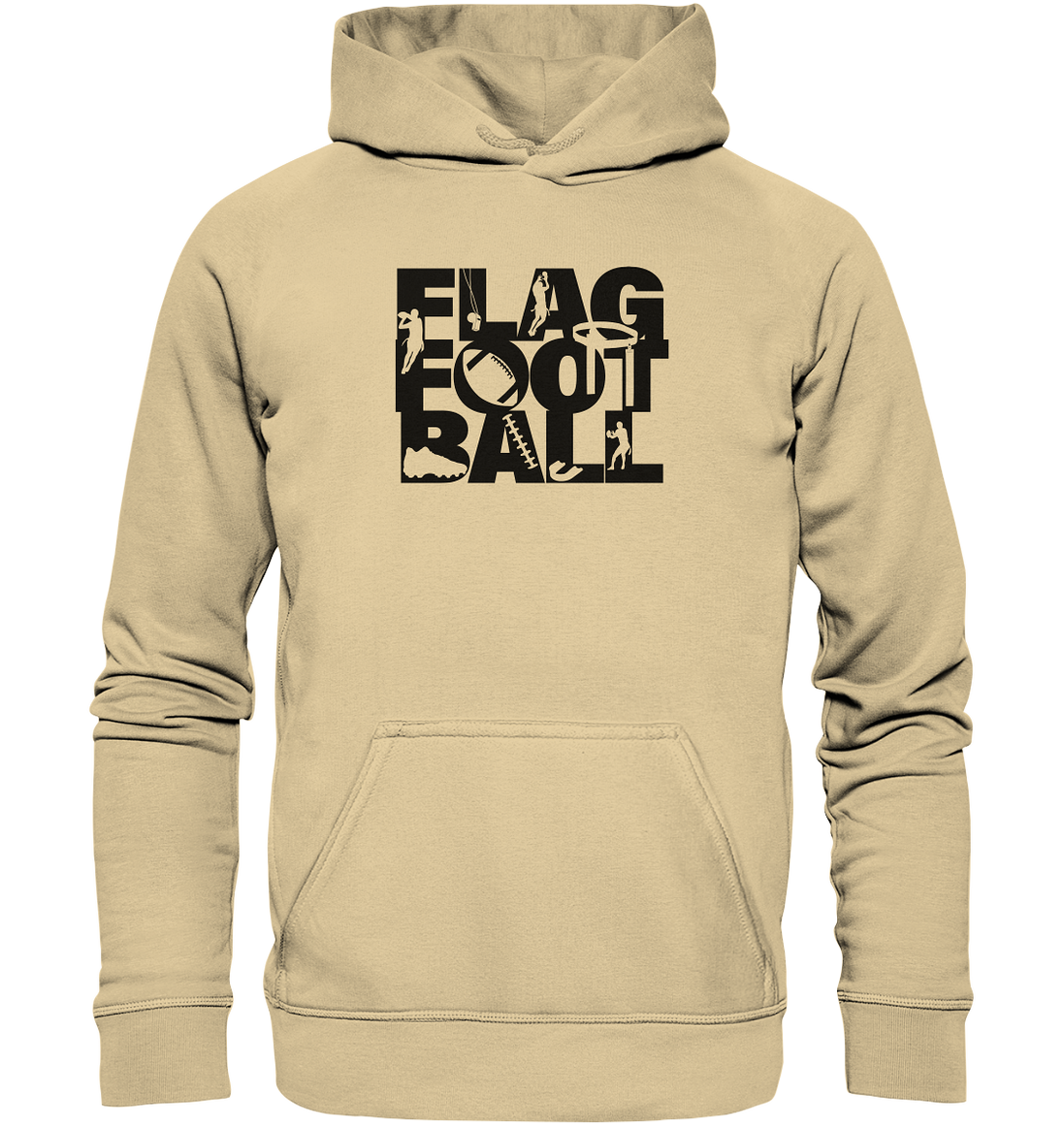 Flag Football - Basic Unisex Hoodie