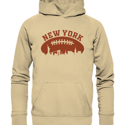 New York Football Silhoutte  - Basic Unisex Hoodie