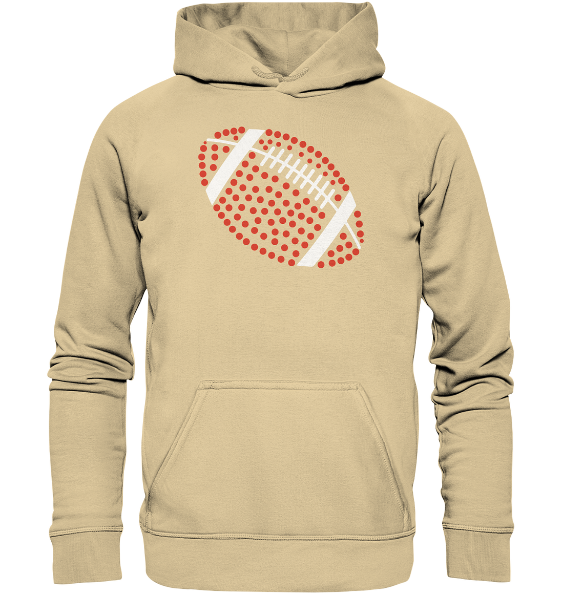 Football Dots - Basic Unisex Hoodie