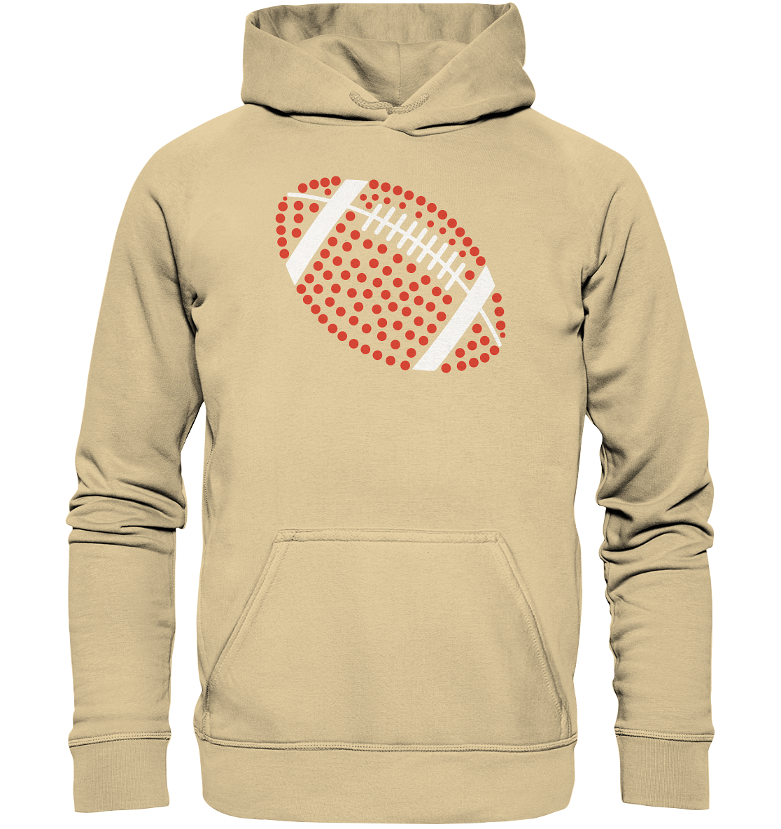 Football Dots - Basic Unisex Hoodie