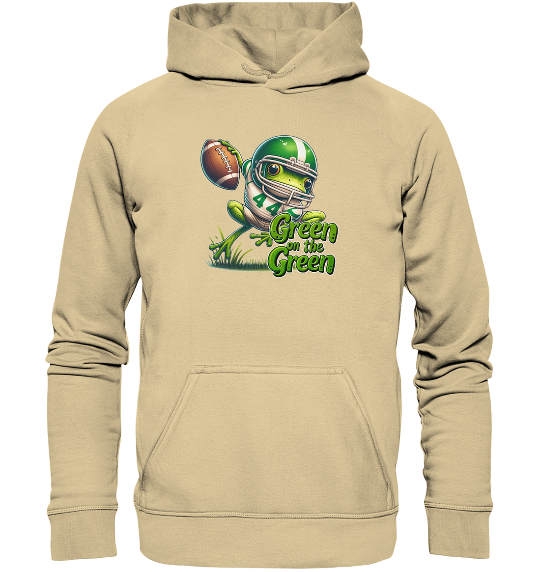 Green Frog - Basic Unisex Hoodie