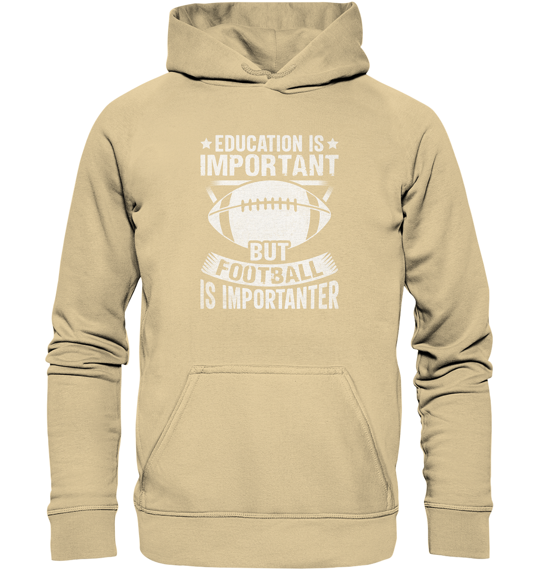 Football is importanter - Basic Unisex Hoodie