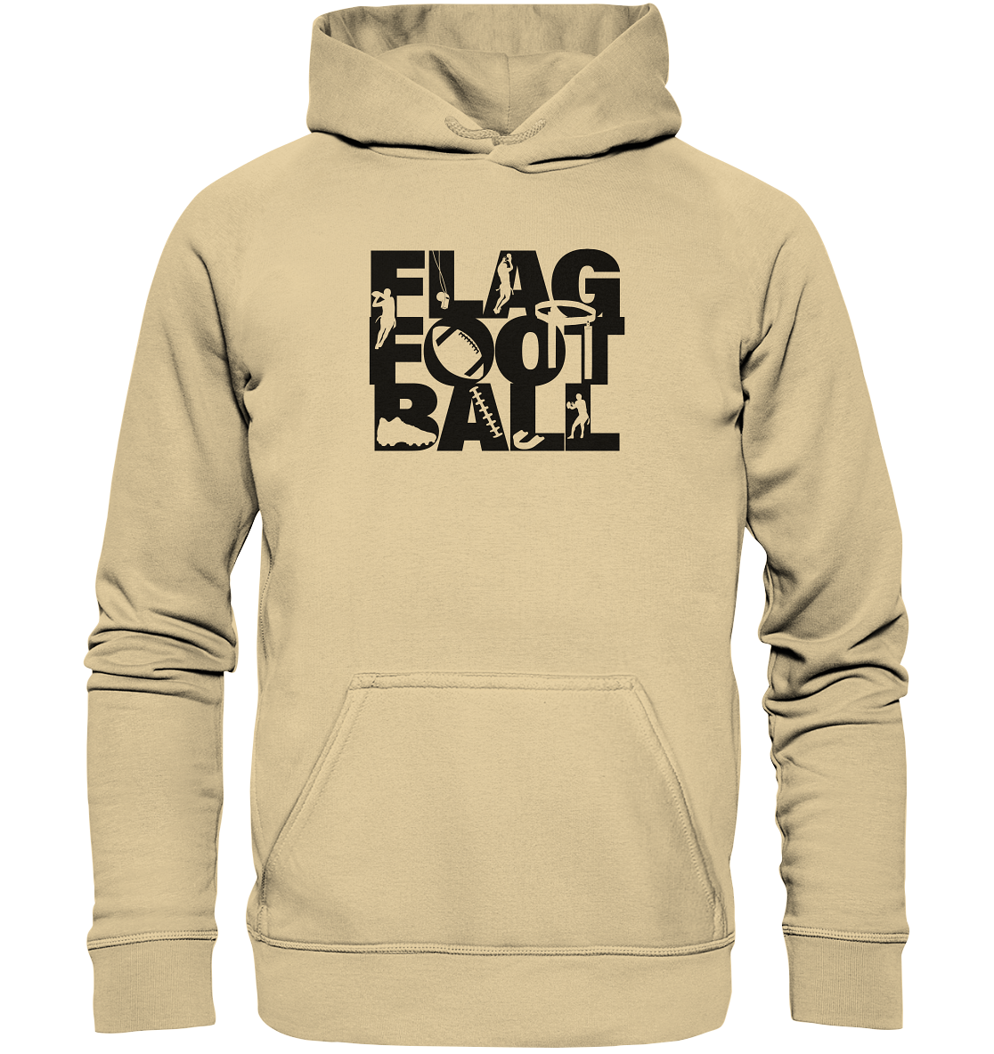 Flag Football - Basic Unisex Hoodie