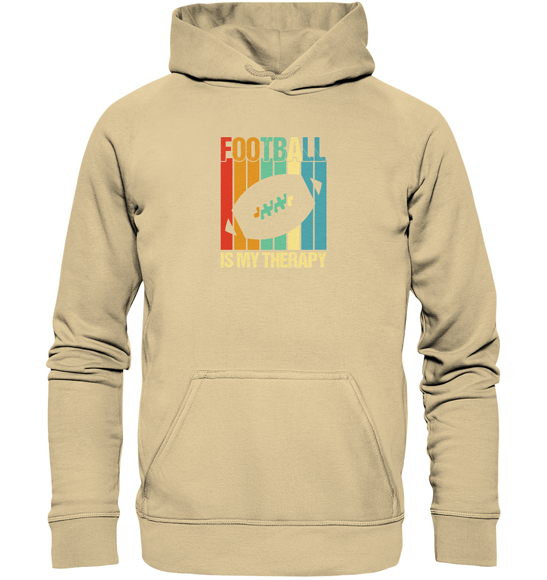 Football is my Therapy - Basic Unisex Hoodie