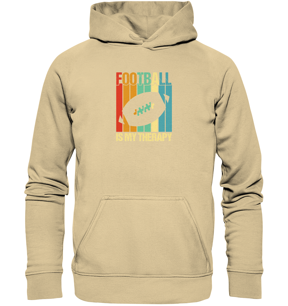 Football is my Therapy - Basic Unisex Hoodie