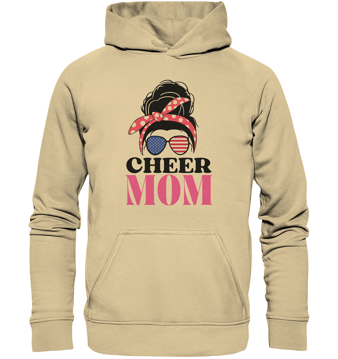 Cheer Mom Sunglases - Basic Unisex Hoodie