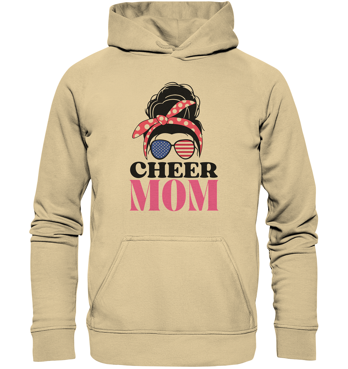 Cheer Mom Sunglases - Basic Unisex Hoodie