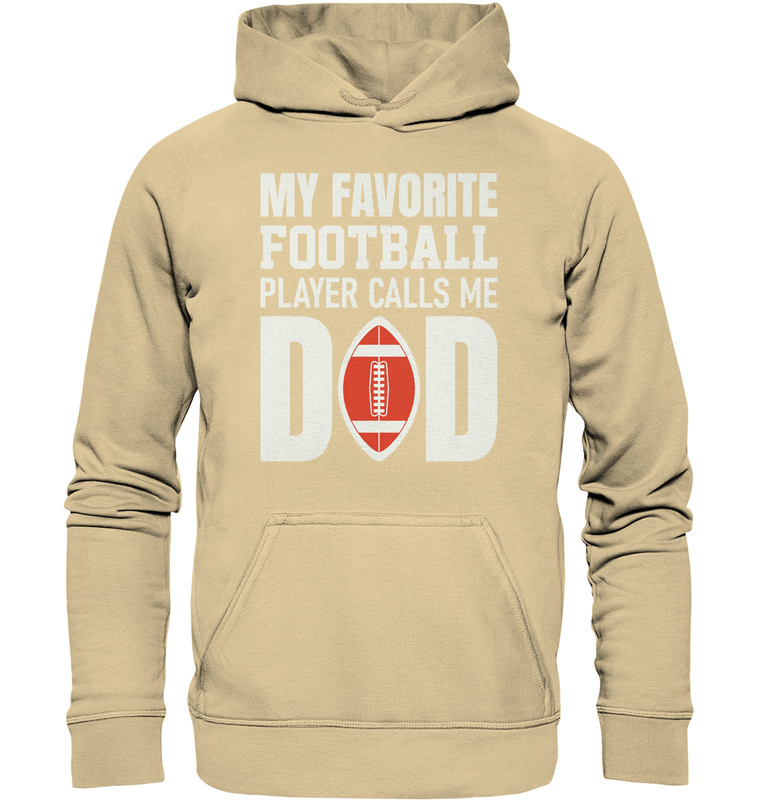 My Favorite Player Calls Me Dad - Basic Unisex Hoodie