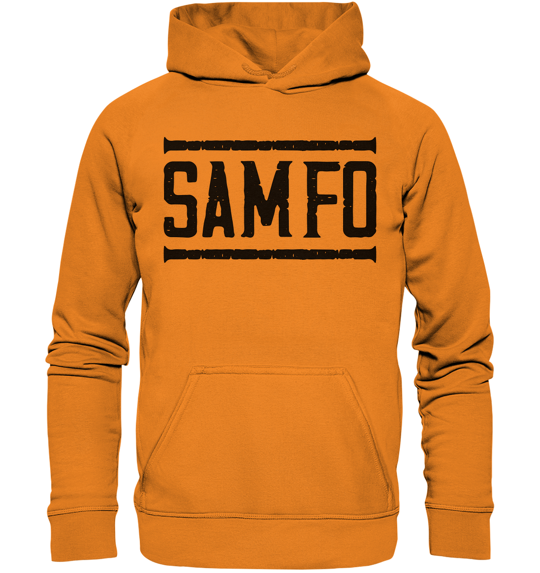 SAMFO black - Basic Unisex Hoodie