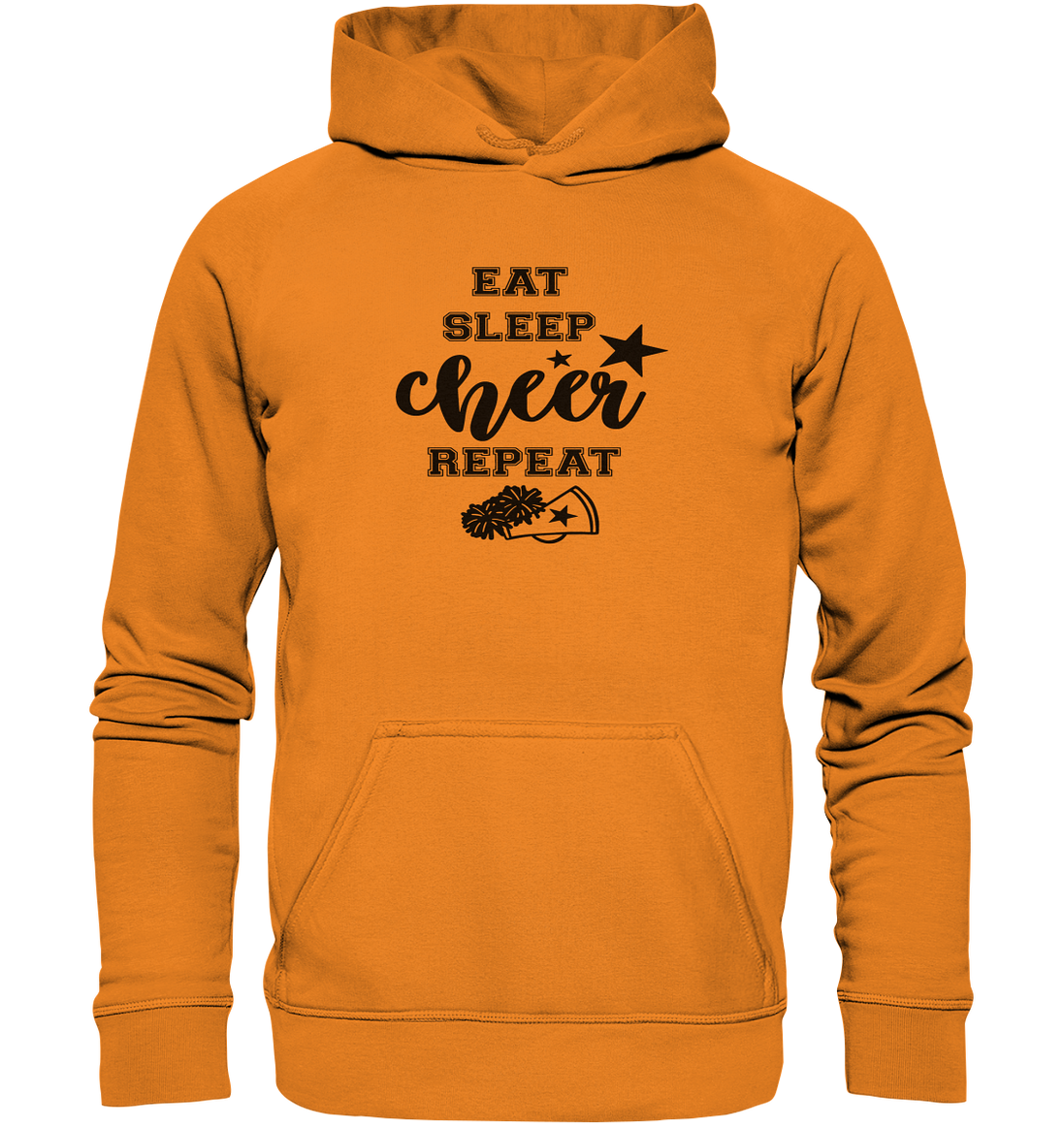Eat Sleep Cheer Repeat - Basic Unisex Hoodie