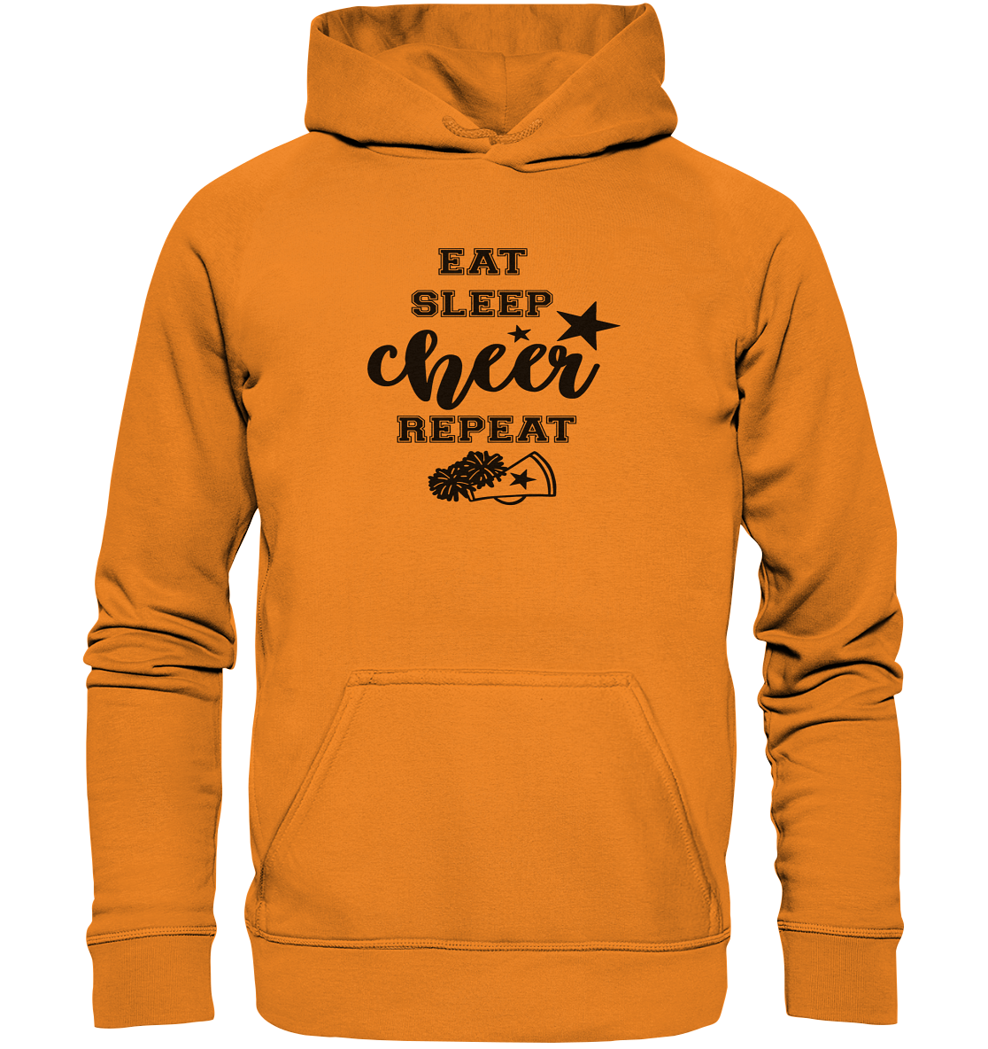 Eat Sleep Cheer Repeat - Basic Unisex Hoodie