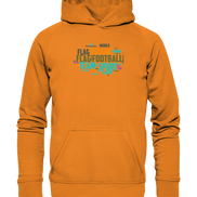 Flag Football Word Bubble - Basic Unisex Hoodie