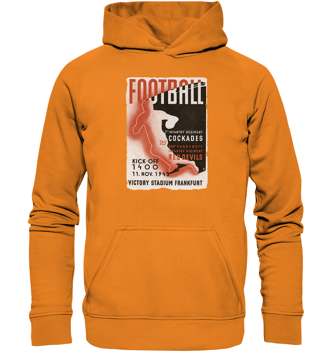 Red Devils Frankfurt 1945 - Basic Unisex Hoodie