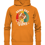 Game Day Vibes White - Basic Unisex Hoodie