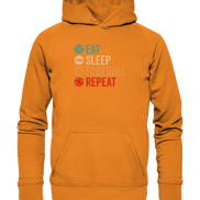 Eat Sleep Football Repeat - Basic Unisex Hoodie