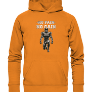 No Pain No Gain Metal - Basic Unisex Hoodie