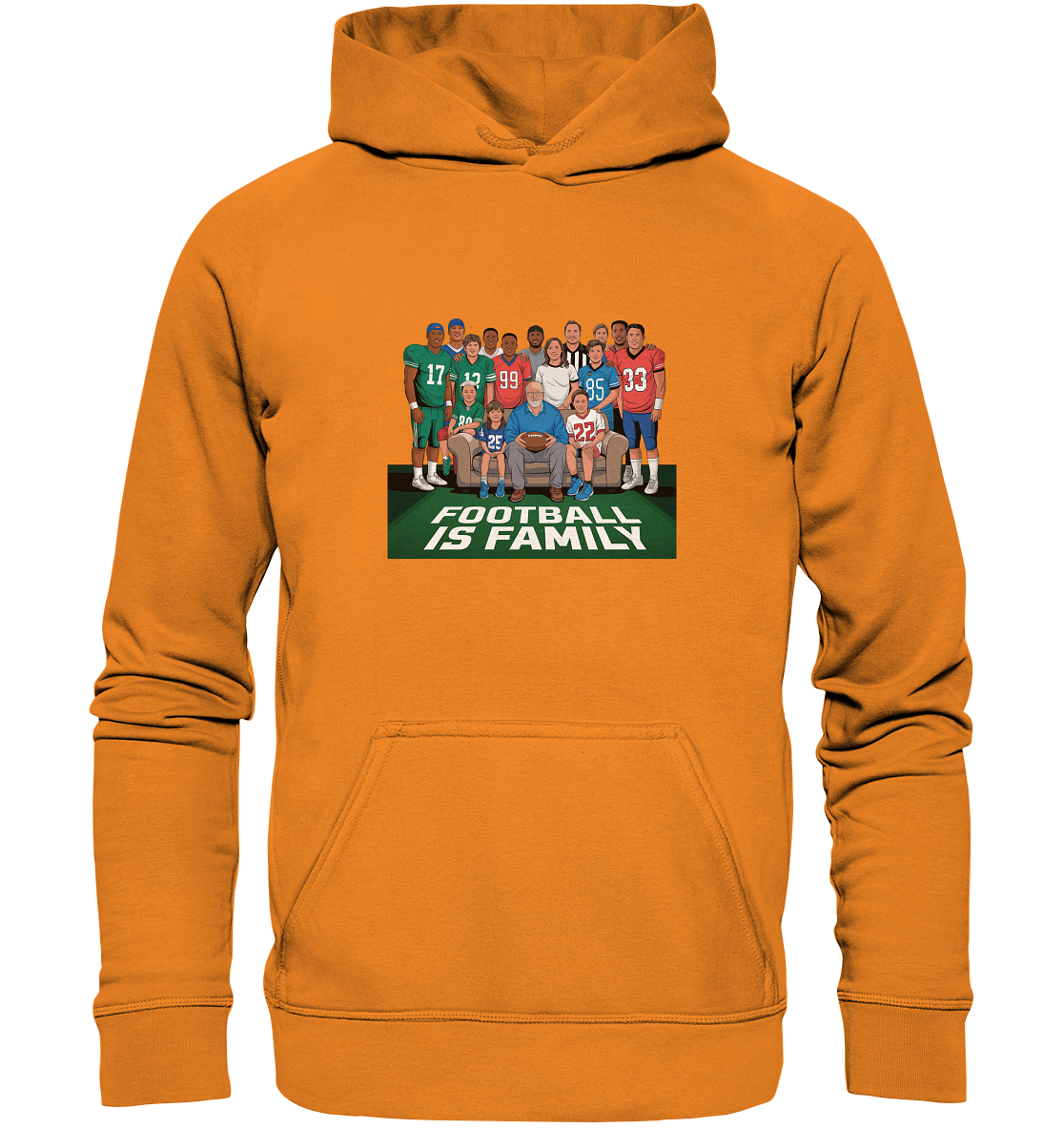 Football is Family - Basic Unisex Hoodie