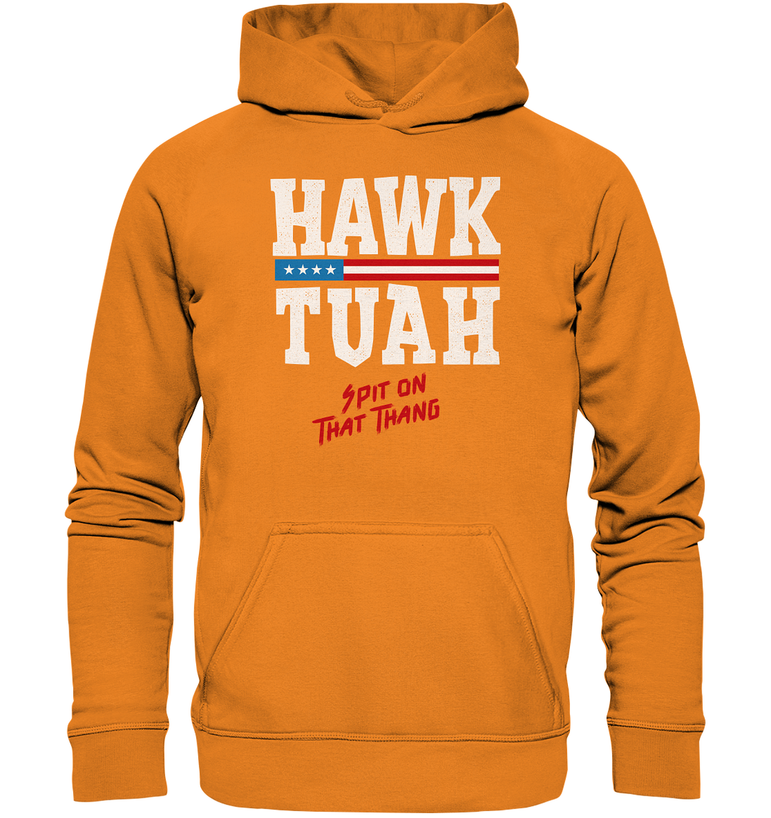 Hawk Tuah White - Basic Unisex Hoodie