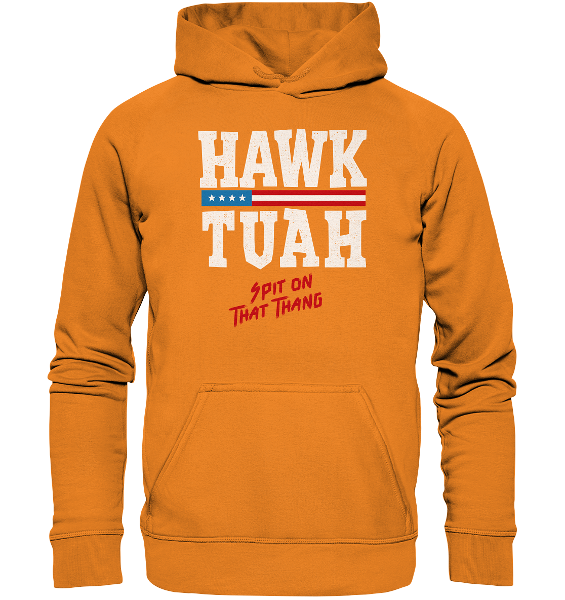 Hawk Tuah White - Basic Unisex Hoodie