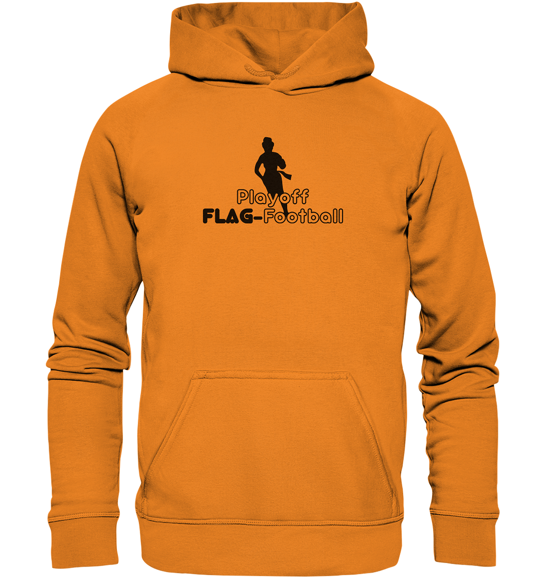 Playoff Flag Football  Women black  - Basic Unisex Hoodie