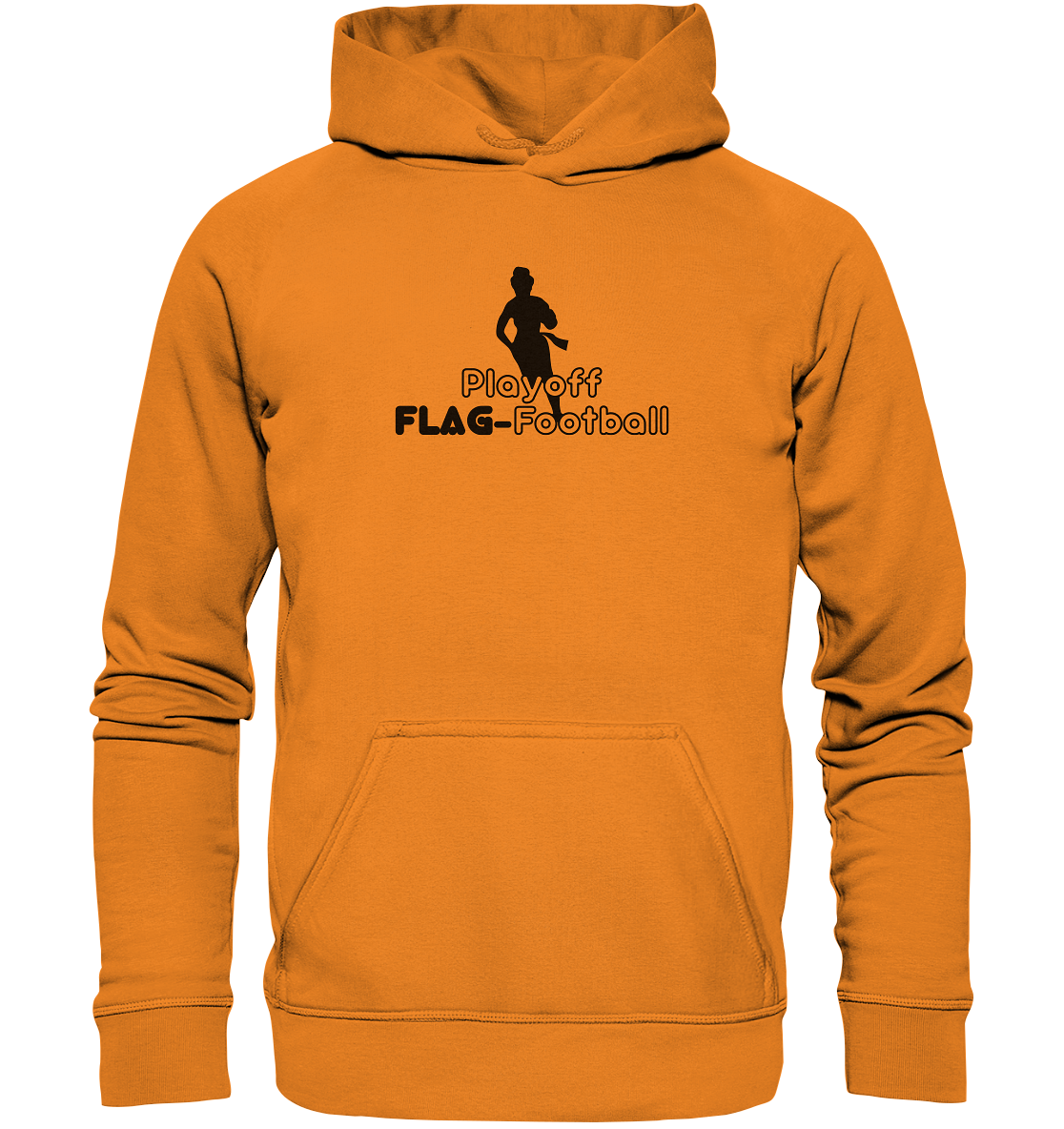 Playoff Flag Football  Women black  - Basic Unisex Hoodie
