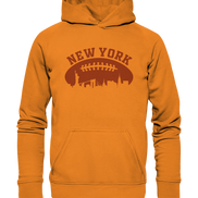New York Football Silhoutte  - Basic Unisex Hoodie
