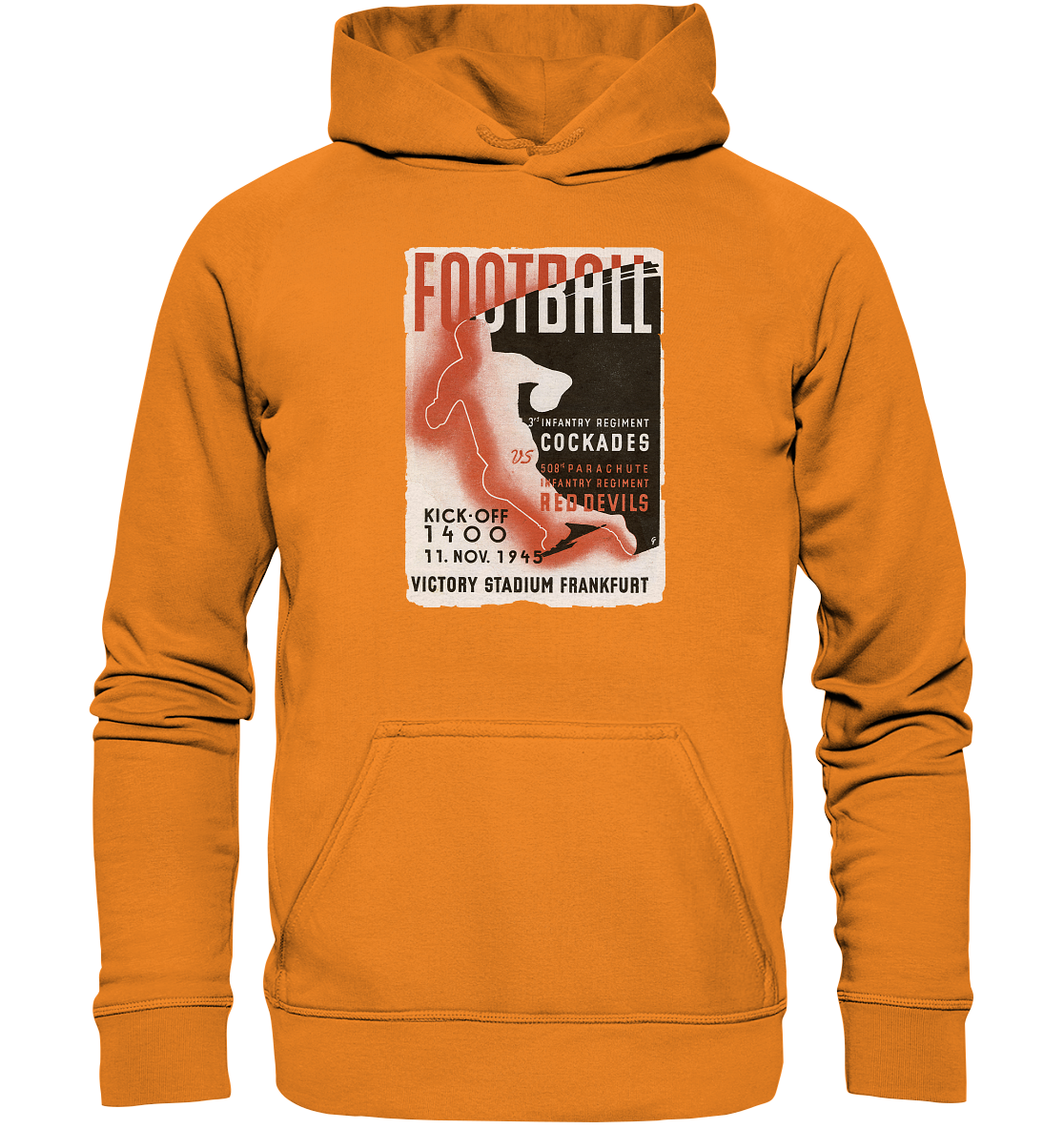 Red Devils Frankfurt 1945 - Basic Unisex Hoodie