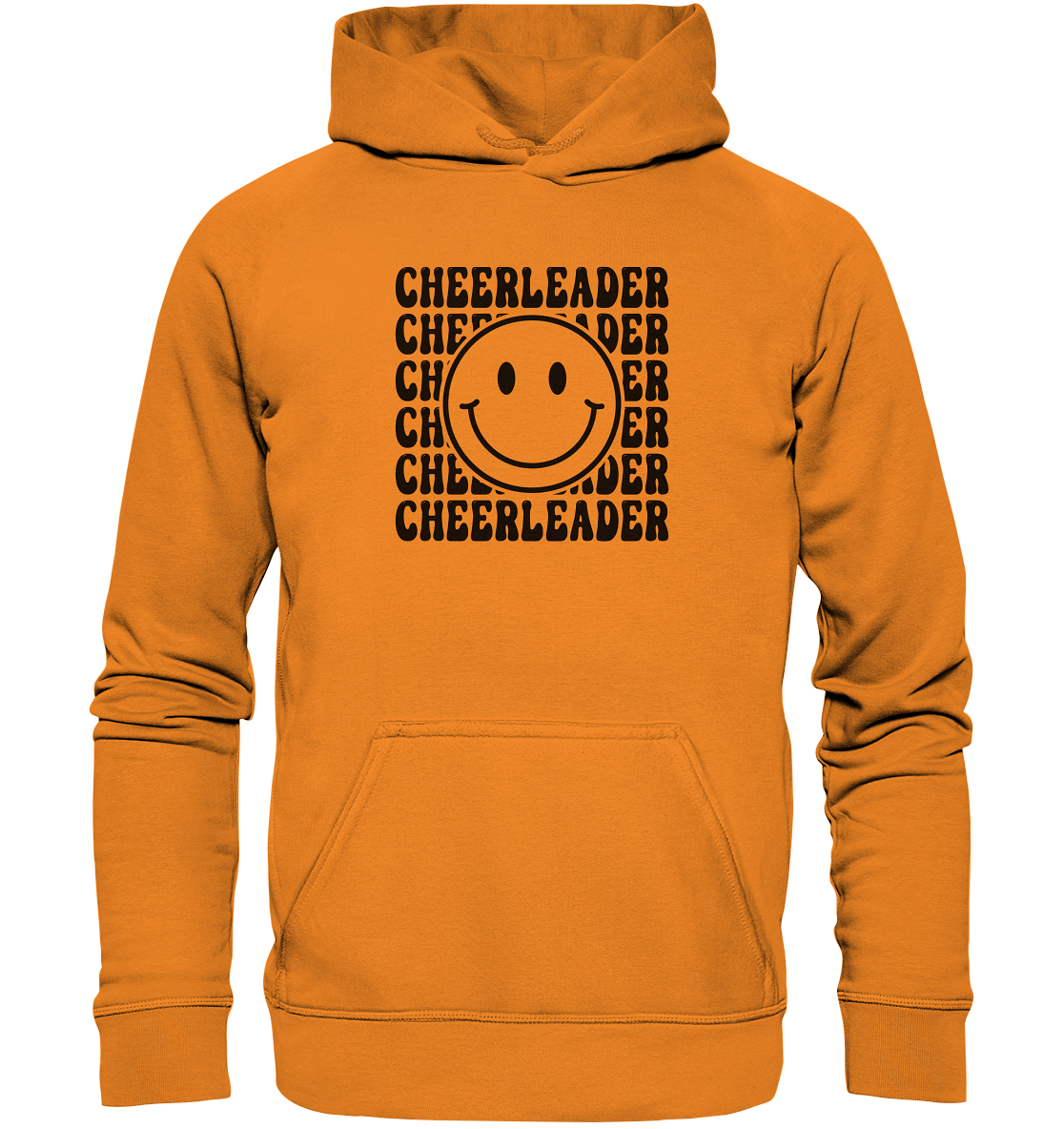 Cheerleader Smiley - Basic Unisex Hoodie