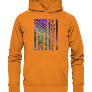 USA Football Flag - Basic Unisex Hoodie